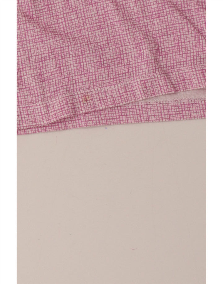 Ted Baker Polo Homme Taille 5 XL Violet Check Coton