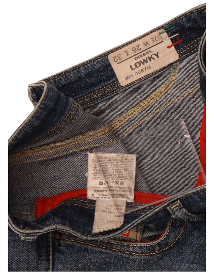 Jean Droit Lowky Femme Diesel W26 L32 Bleu Marine Coton