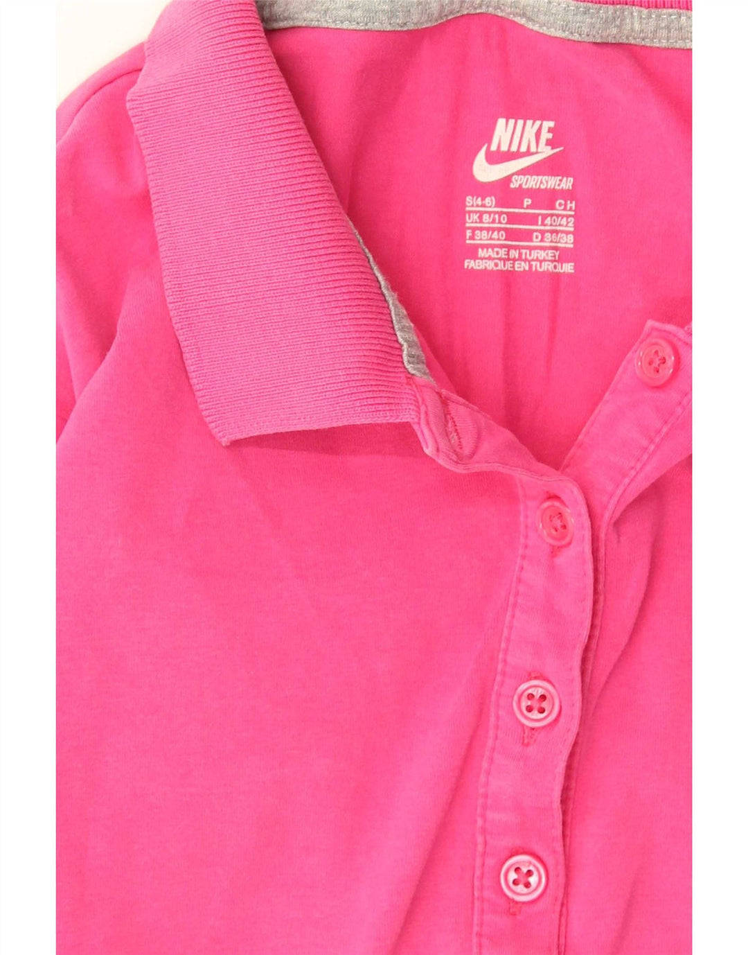 Nike Polo Femme US 4/6 Petit Rose