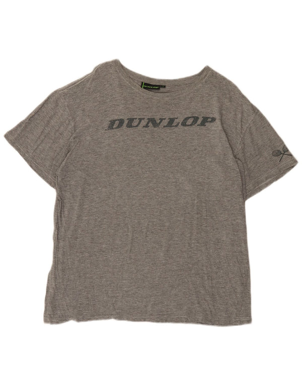 Dunlop T-shirt graphique pour femme UK 20 2XL Gris moucheté