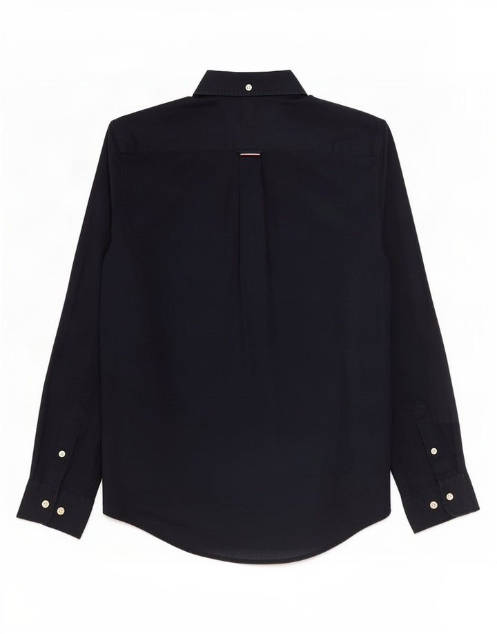 Tommy Hilfiger Chemise Homme Bleu Marine Moyen Coton