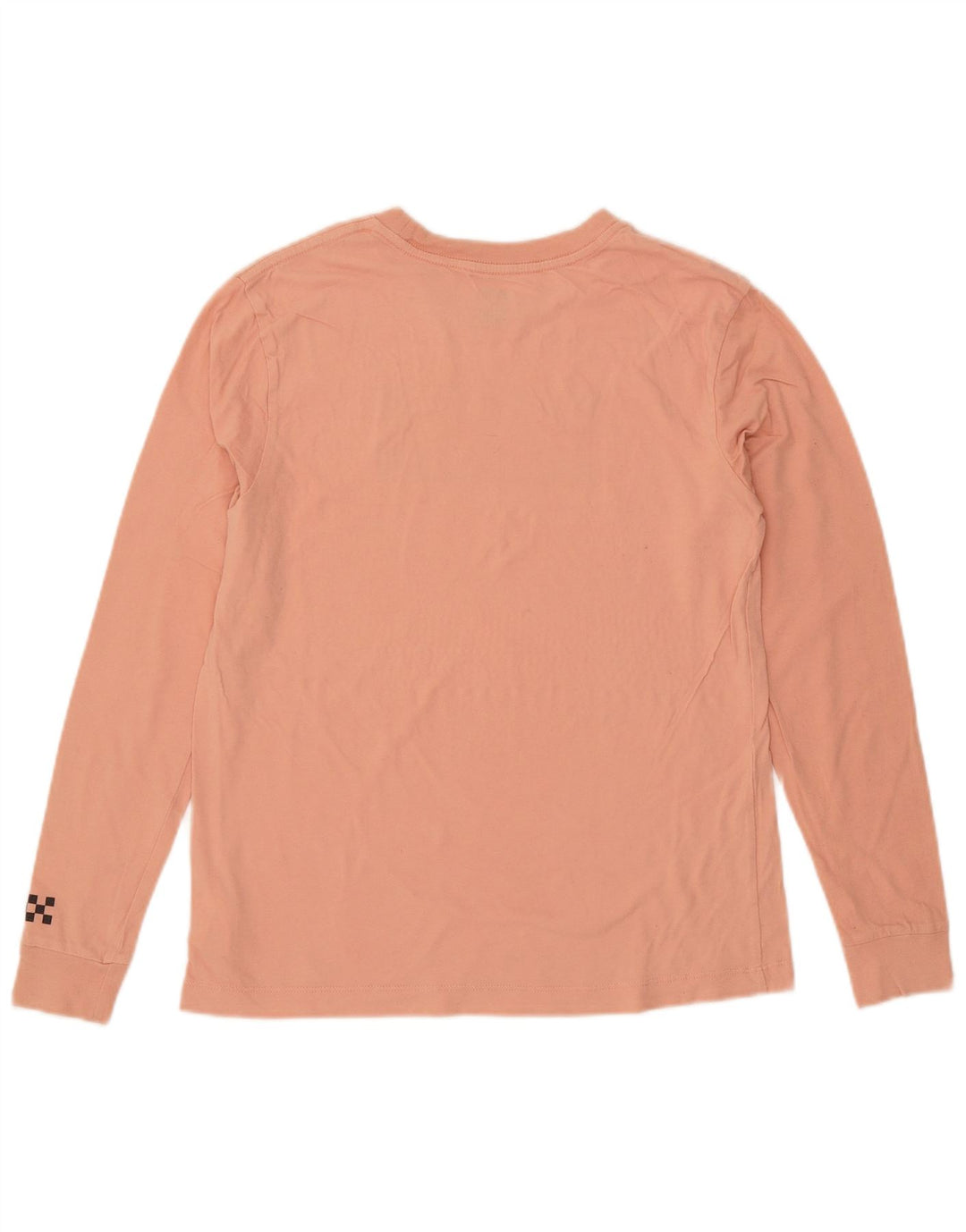 VANS Haut graphique à manches longues pour femme UK 10 Petit coton rose