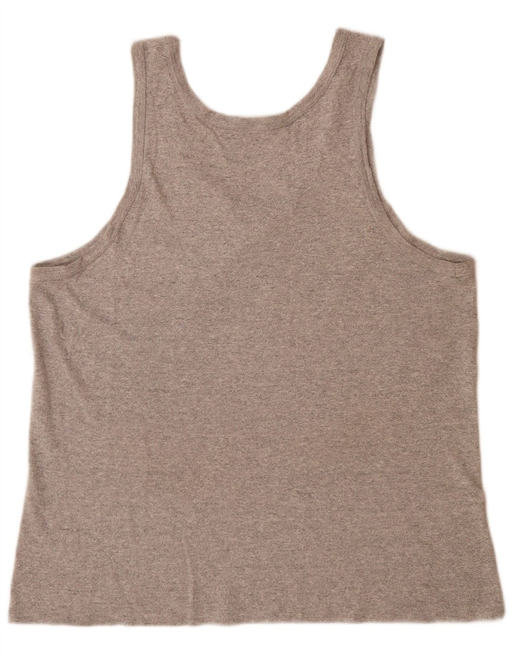 Champion Débardeur Homme XL Gris Moucheté Coton