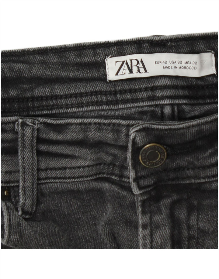 Zara Jean fuselé pour homme EU 42 Medium W32 L30 Gris