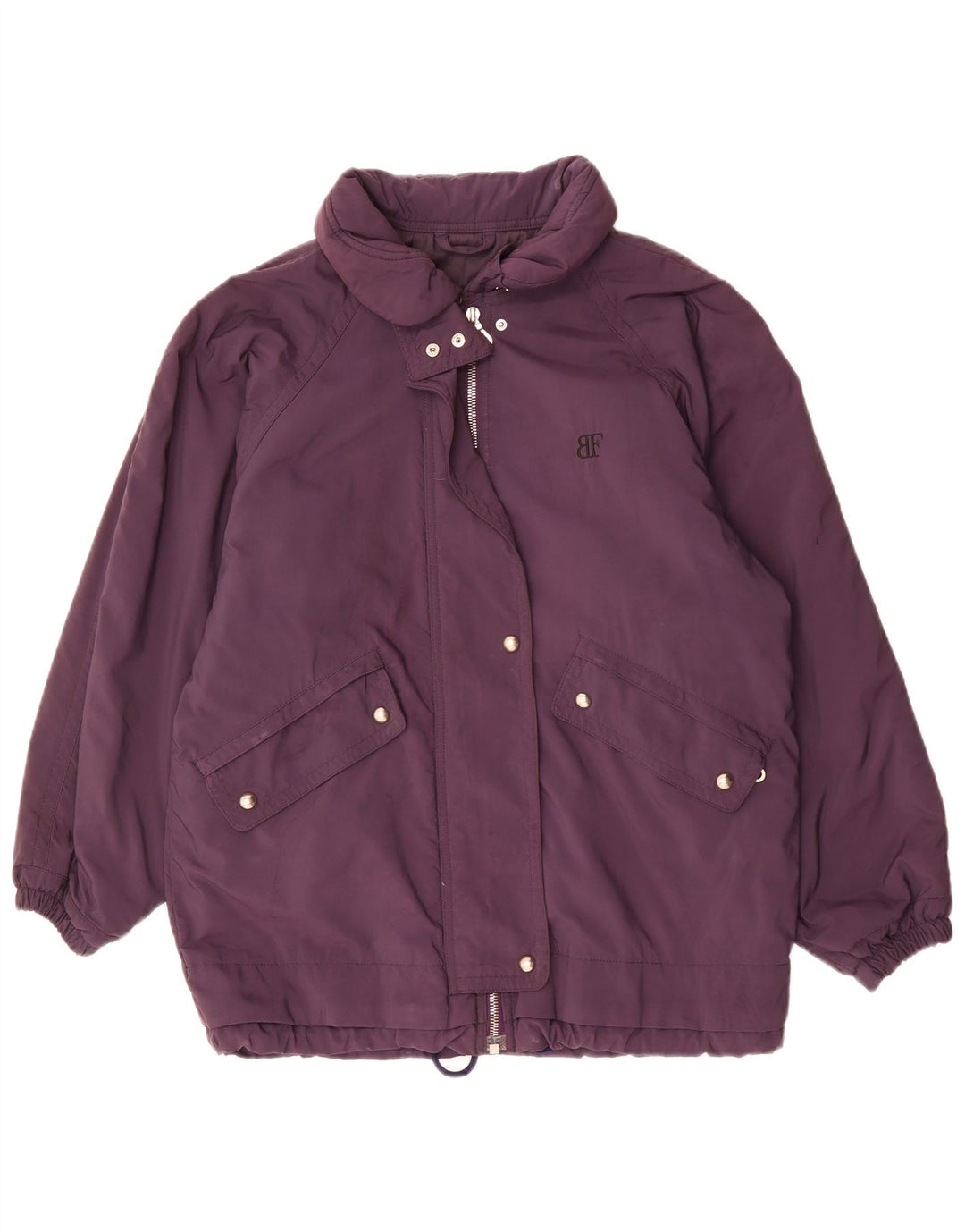 Belfe & Belfe Veste coupe-vent surdimensionnée pour femme UK 18 XL Violet Polyester