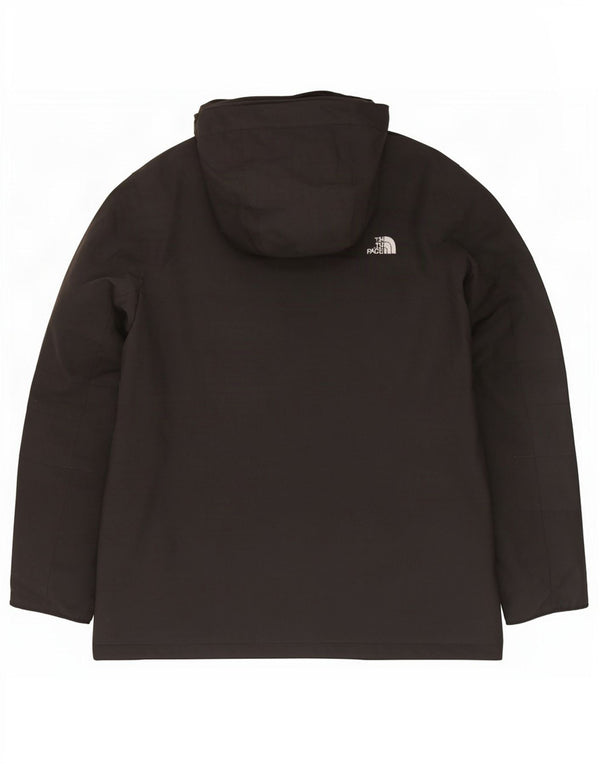 The North Face Parka à capuche pour homme UK 40 Large Noir Polyester