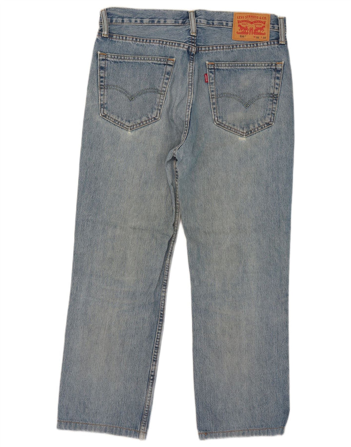 Levi's Jean Slim Droit 516 Homme W32 L26 Bleu Coton
