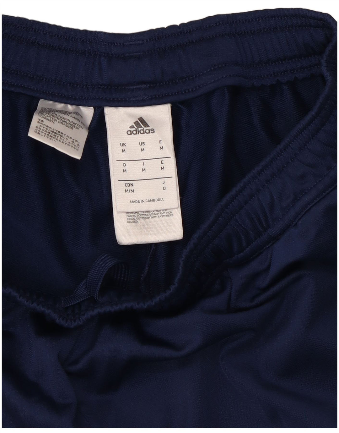 Adidas Pantalon de survêtement pour homme Bleu marine moyen Polyester