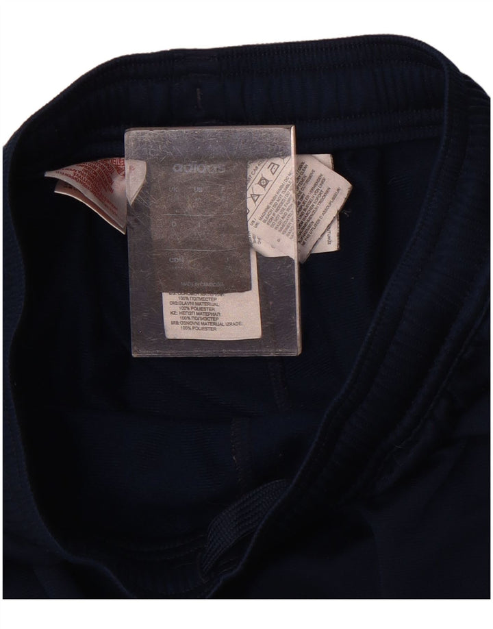 Pantalon de survêtement Adidas garçon 11-12 ans bleu marine polyester