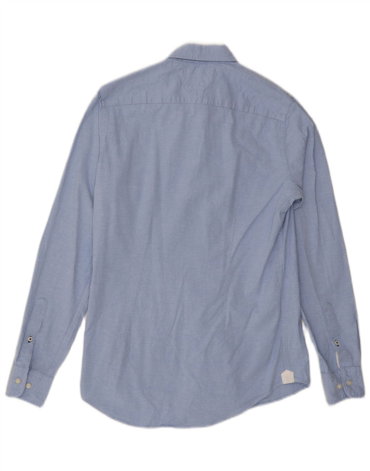 Tommy Hilfiger Chemise Slim Fit Homme Bleu Coton