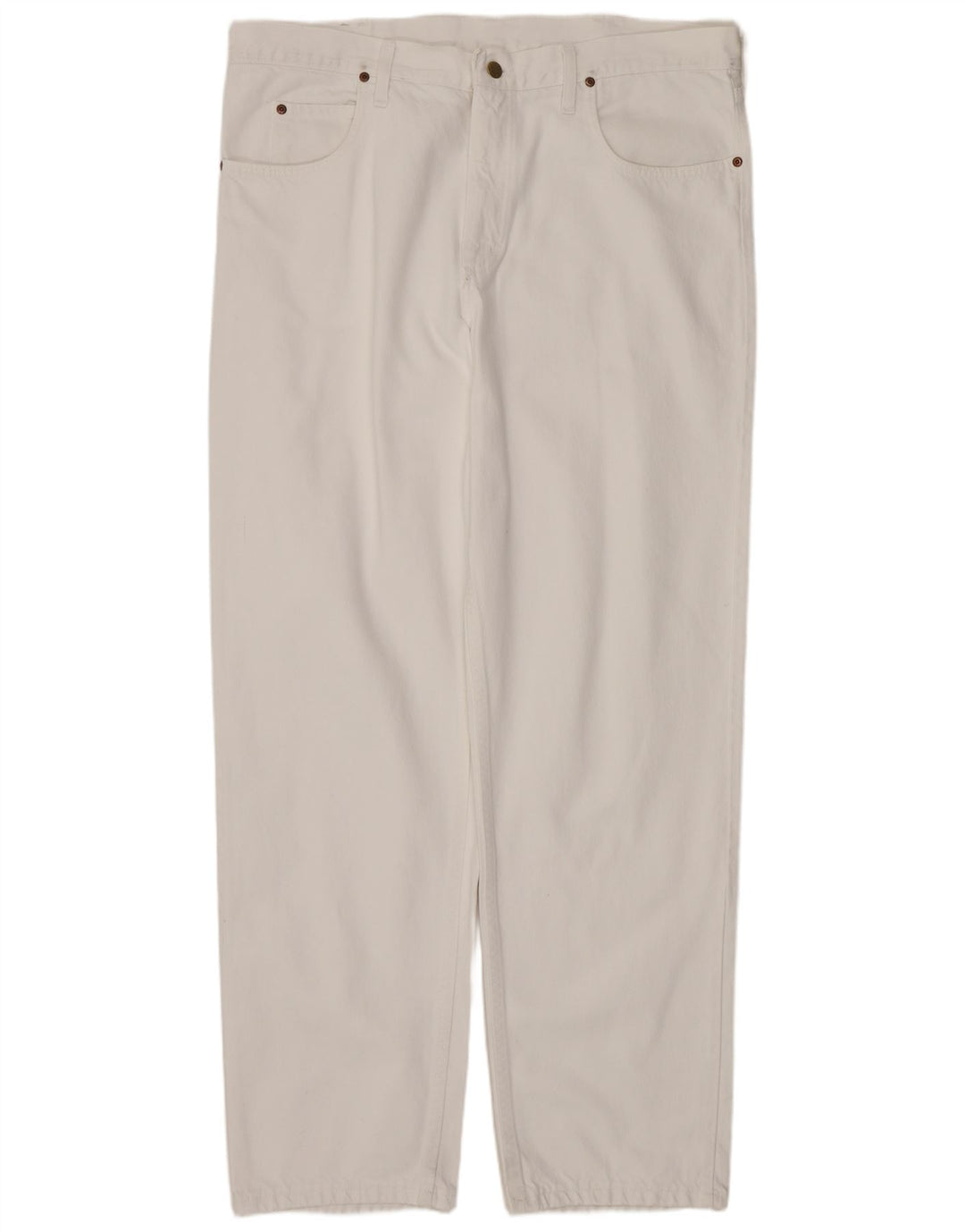 LEE Jean Droit Kansas Homme W40 L34 Blanc Coton