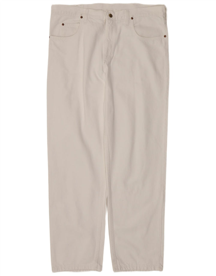 LEE Jean Droit Kansas Homme W40 L34 Blanc Coton