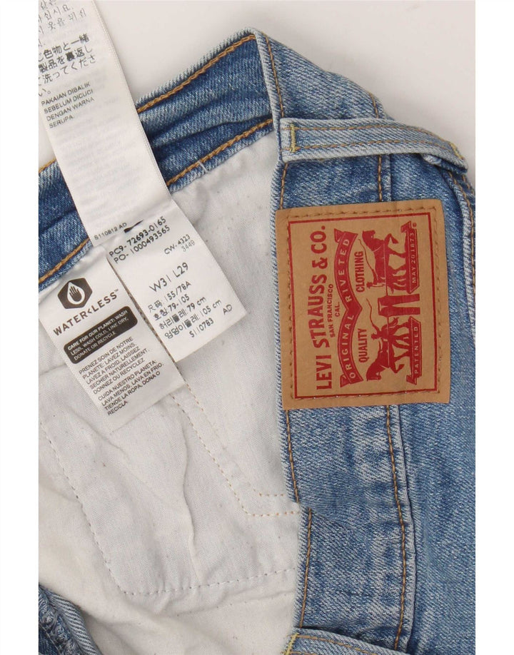 Levi's Jean Droit Ribcage Femme W31 L29 Bleu Coton