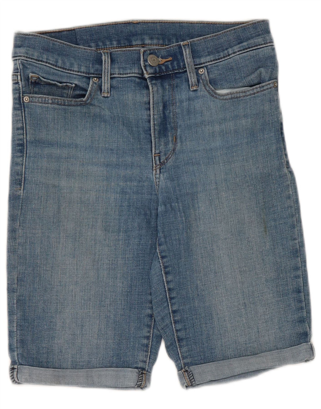 Levi's Short en Jean Femme W26 Small Bleu Coton