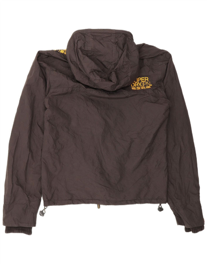 Superdry Veste coupe-vent graphique Windcheater pour homme UK 36 Small Noir