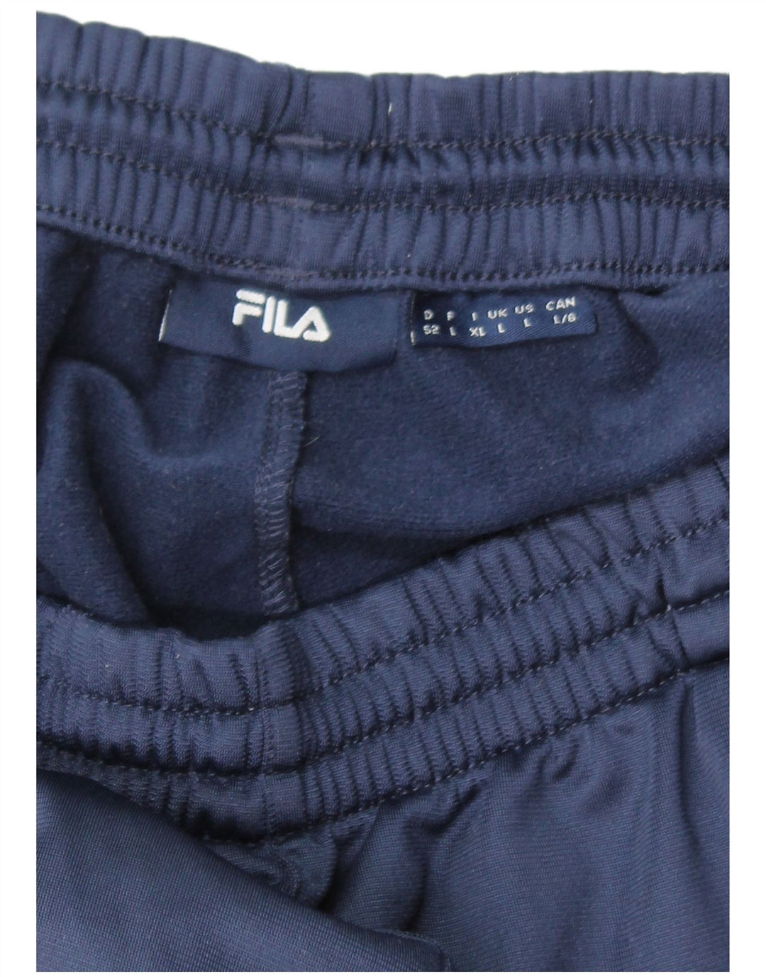 Fila Pantalon De Survêtement Homme Large Bleu Marine Rayé Polyester