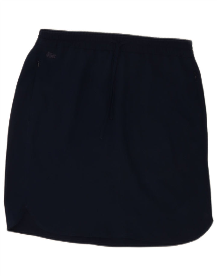 Lacoste Mini jupe femme EU 38 bleu marine moyen polyester