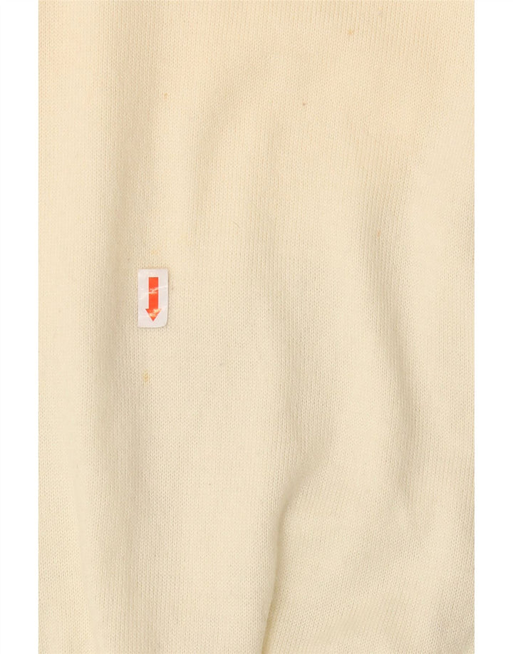 VINTAGE Pull col V pour homme IT 50 Medium Multicolore Colourblock