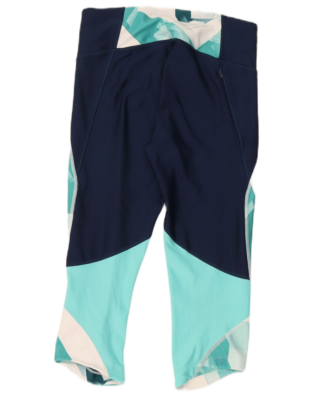 Under Armour Legging de compression pour femme UK 12 Medium Turquoise Géométrique