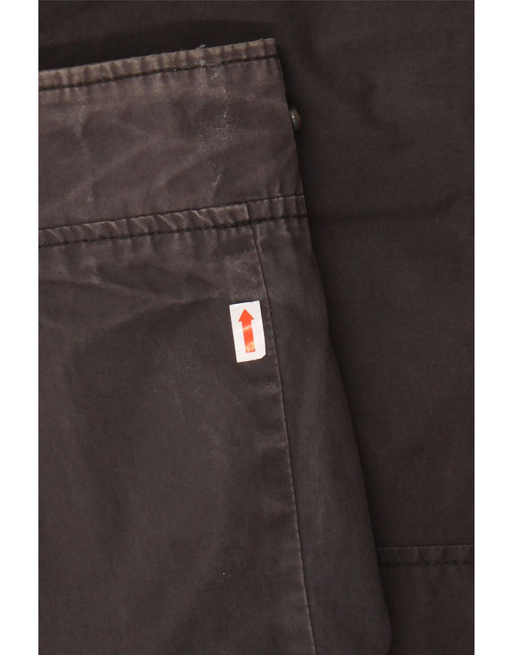 SUPERDRY Veste Bomber Graphique Homme UK 42 XL Coton Noir