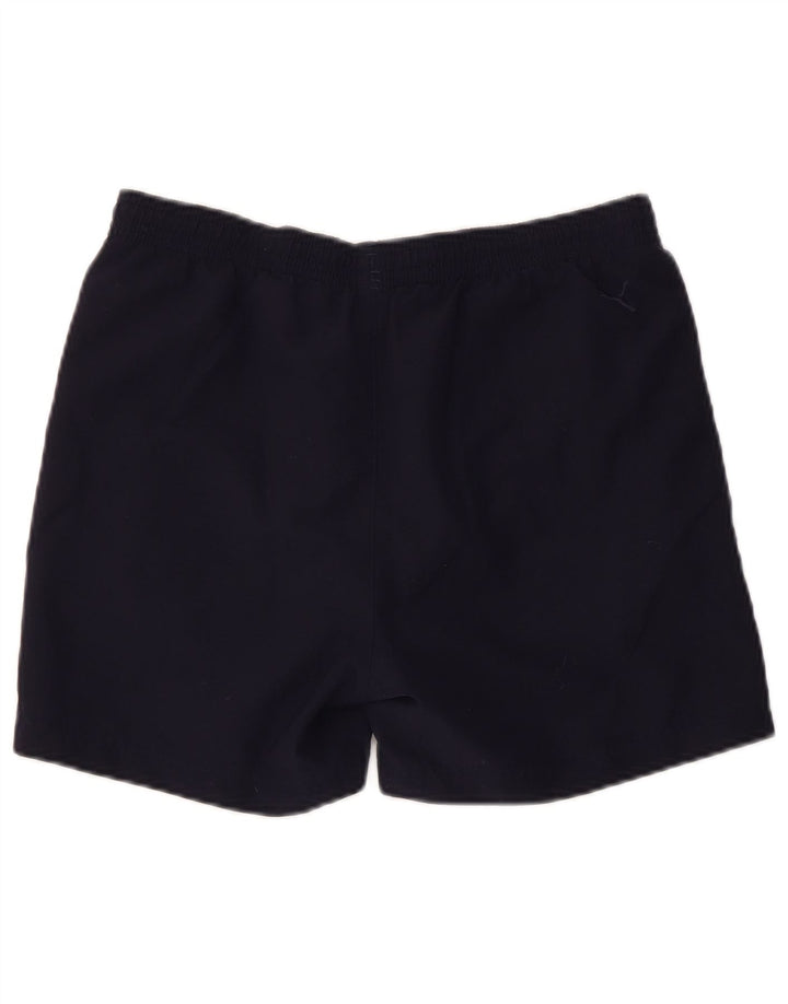 Puma Short de Sport Garçon 13-14 ans Bleu Marine Polyester