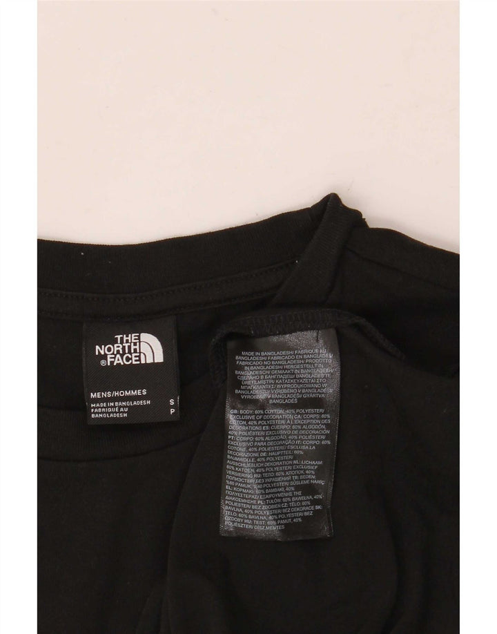 The North Face T-Shirt Homme Haut Petit Coton Noir