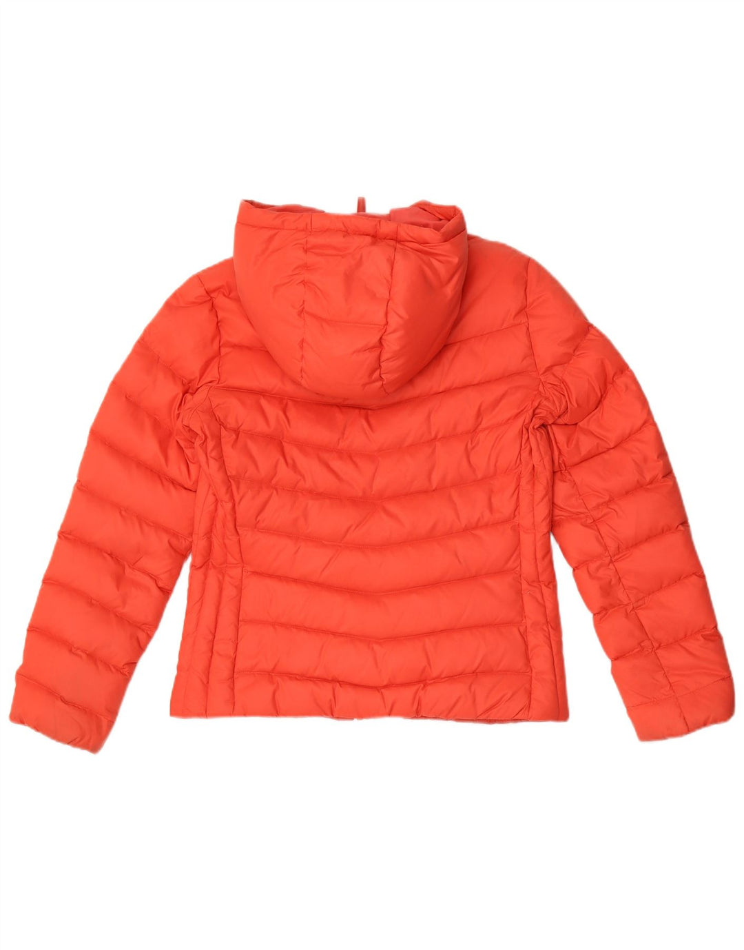 Timberland Veste rembourrée à capuche pour femme UK 10 Small Rouge Nylon