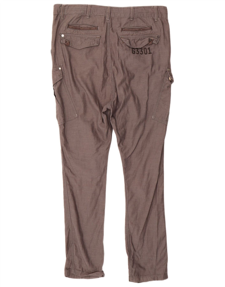 G-Star Pantalon Cargo Slim Homme W29 L32 Gris Coton