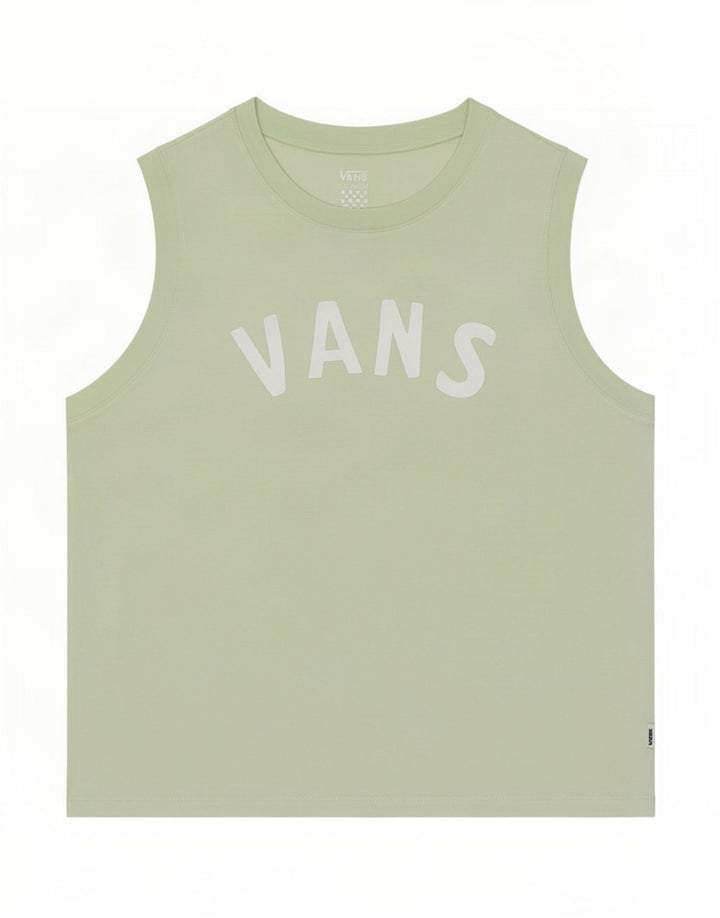 Vans Débardeur graphique pour femme UK 12 Vert moyen