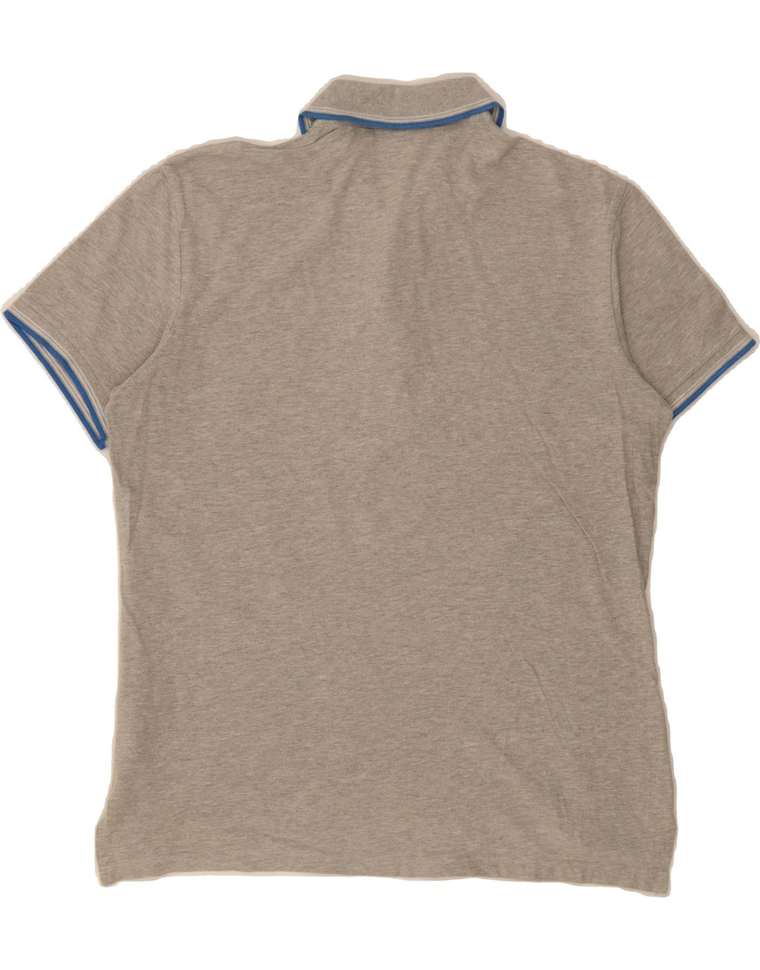 BENETTON Mens Polo Shirt Medium Grey Vintage Benetton and Second-Hand Benetton from Messina Hembry 