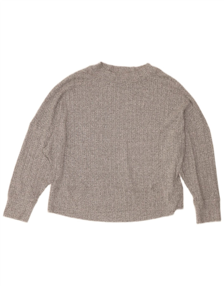 Marks & Spencer Pull ras du cou pour femme UK 10 Petit gris moucheté
