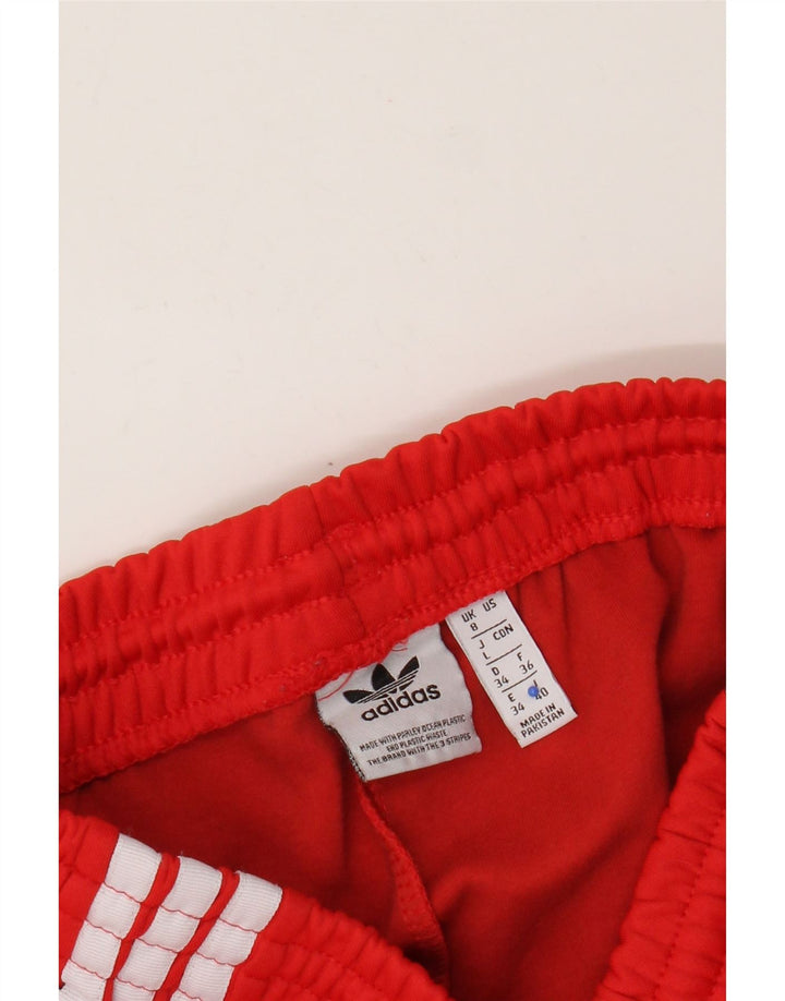 Adidas Pantalon de survêtement pour femme UK 8 Small Rouge
