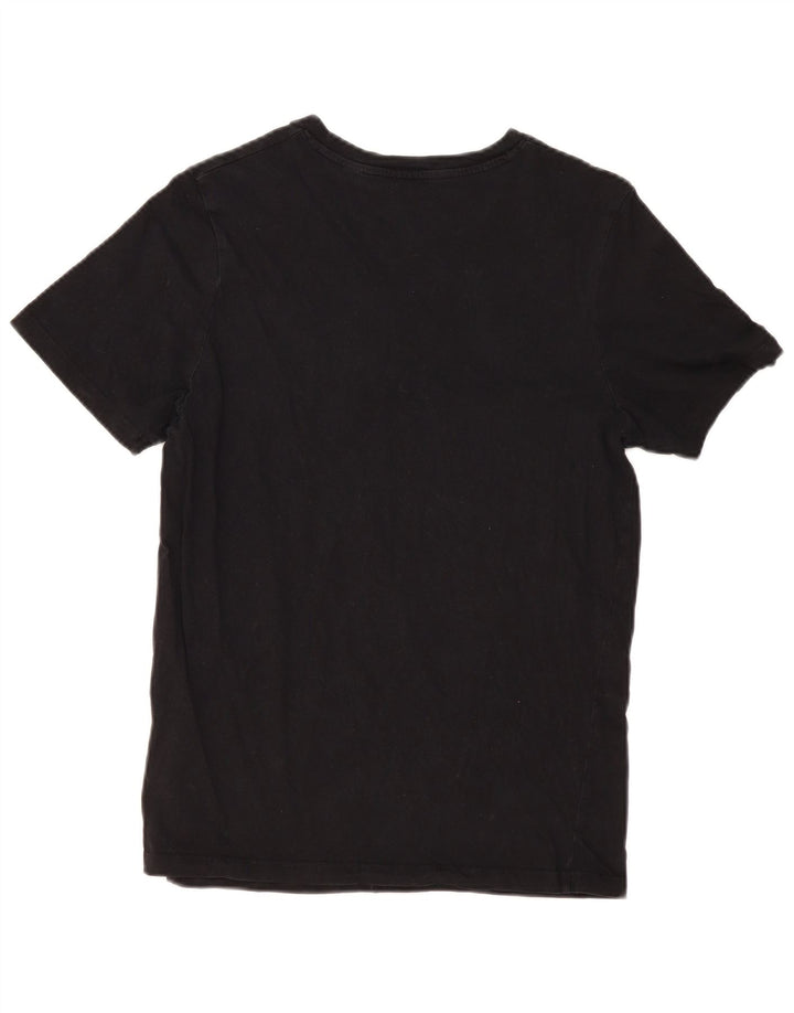 Jack & Jones T-Shirt Graphique Homme Noir Moyen Coton
