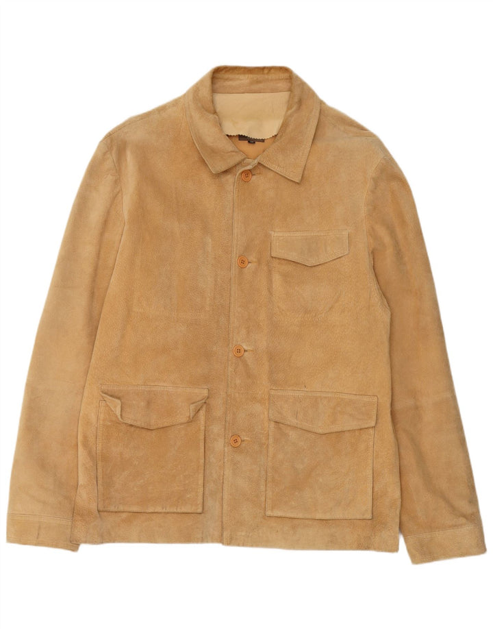 Conbipel Veste en Daim Homme IT 56 2XL Cuir Beige