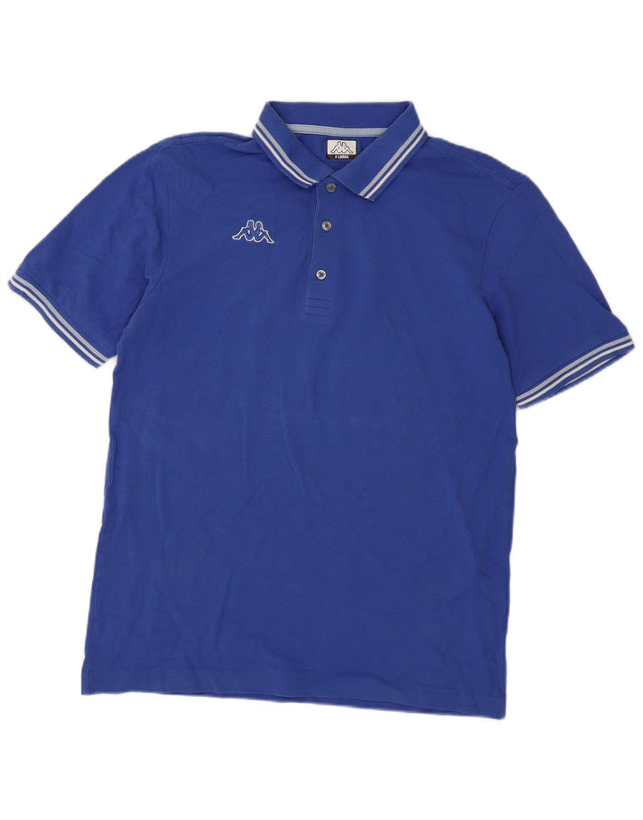 Kappa Polo Homme XL Bleu Coton