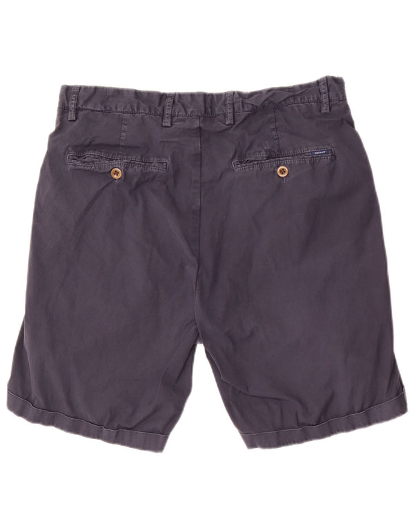 Gant Short Chino Homme W32 Bleu Marine Moyen Coton
