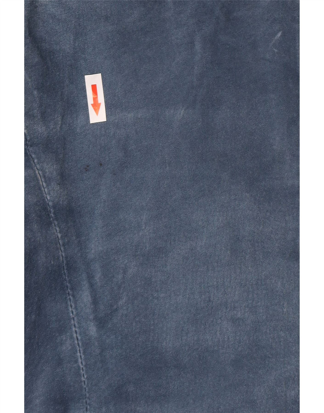 Project Veste en daim pour femme UK 10 Petit cuir bleu