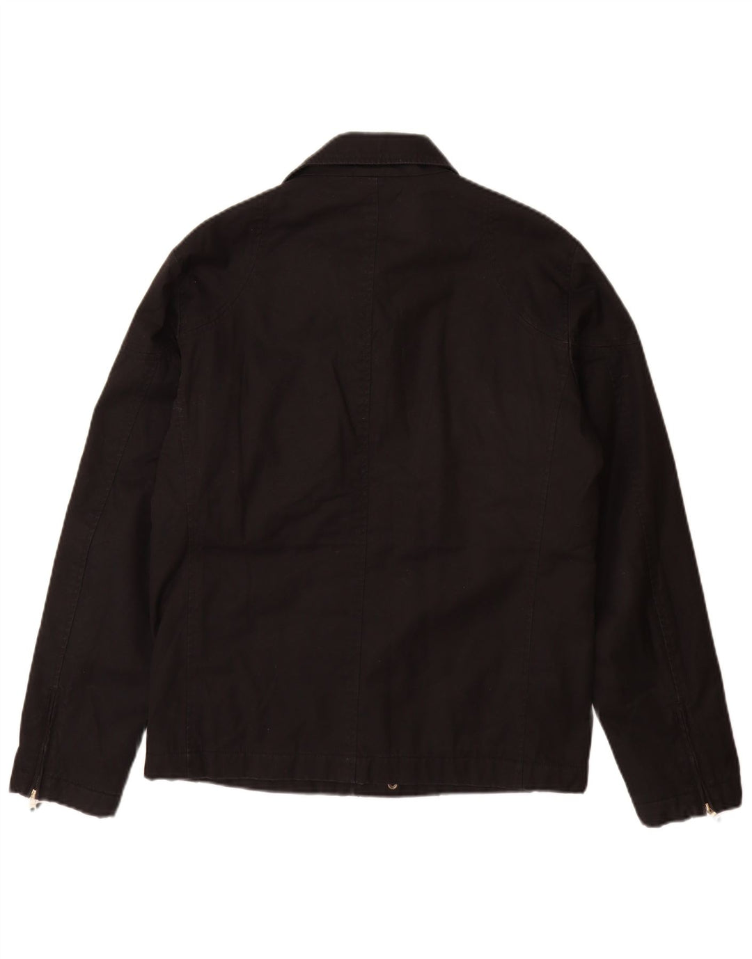 ZARA Veste utilitaire pour homme UK 38 Coton noir moyen