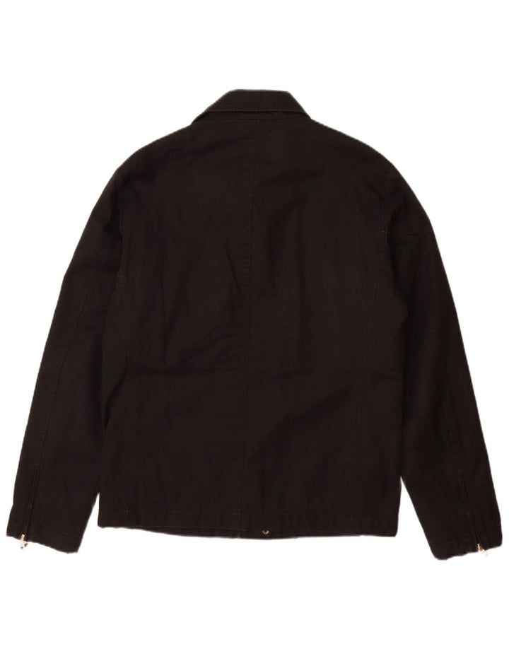 ZARA Veste utilitaire pour homme UK 38 Coton noir moyen