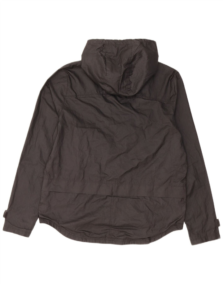 Nike Veste de pluie à capuche pour femme UK 14 Medium Noir Polyester