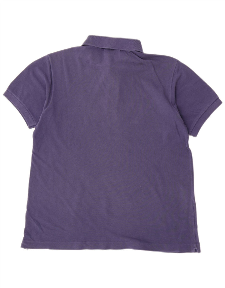 Lacoste Polo Homme Taille 4 Coton Bleu Marine Moyen
