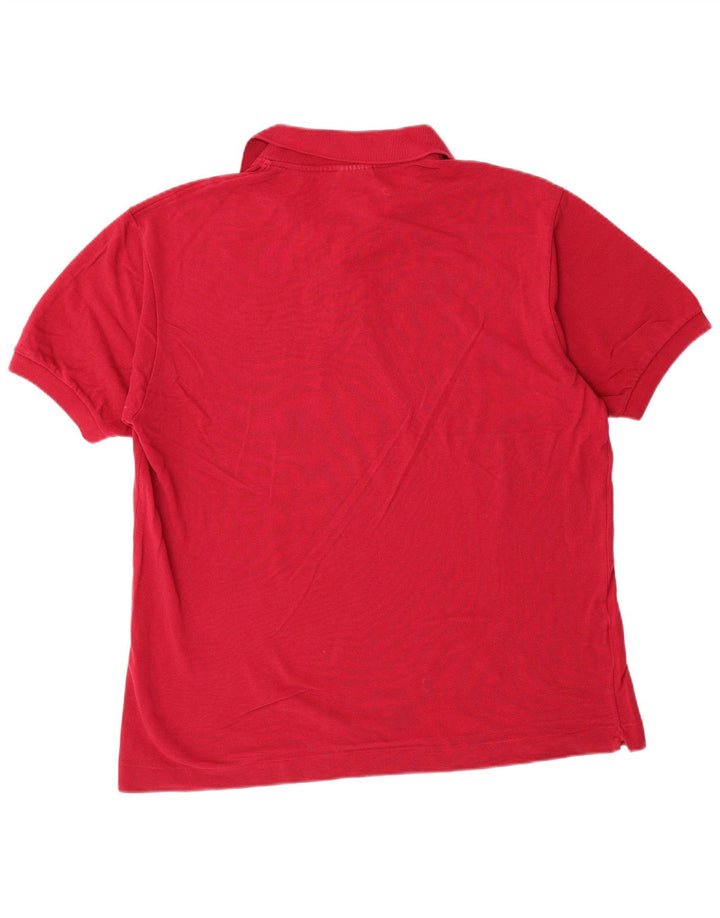 LACOSTE Polo Homme Taille 5 Grand Rouge Coton Classique