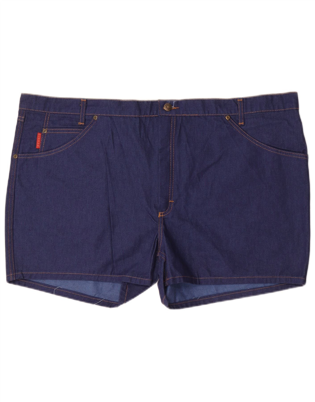 Short en jean Crown femme 4XL W46 bleu marine