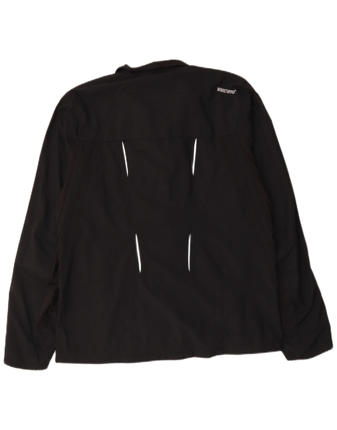 ADIDAS Veste de pluie Clima Proof pour homme UK 40 Large Noir Polyester