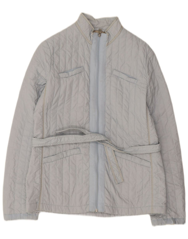 Geox Womens Padded Jacket UK 10 Small Blue