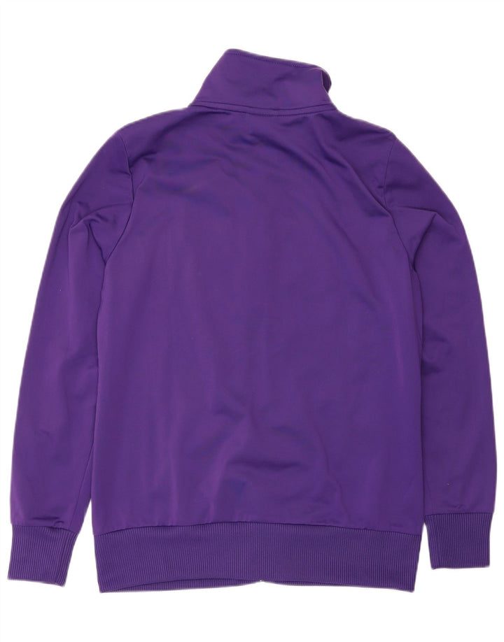 Puma Veste de survêtement graphique pour femme UK 14 Large Violet