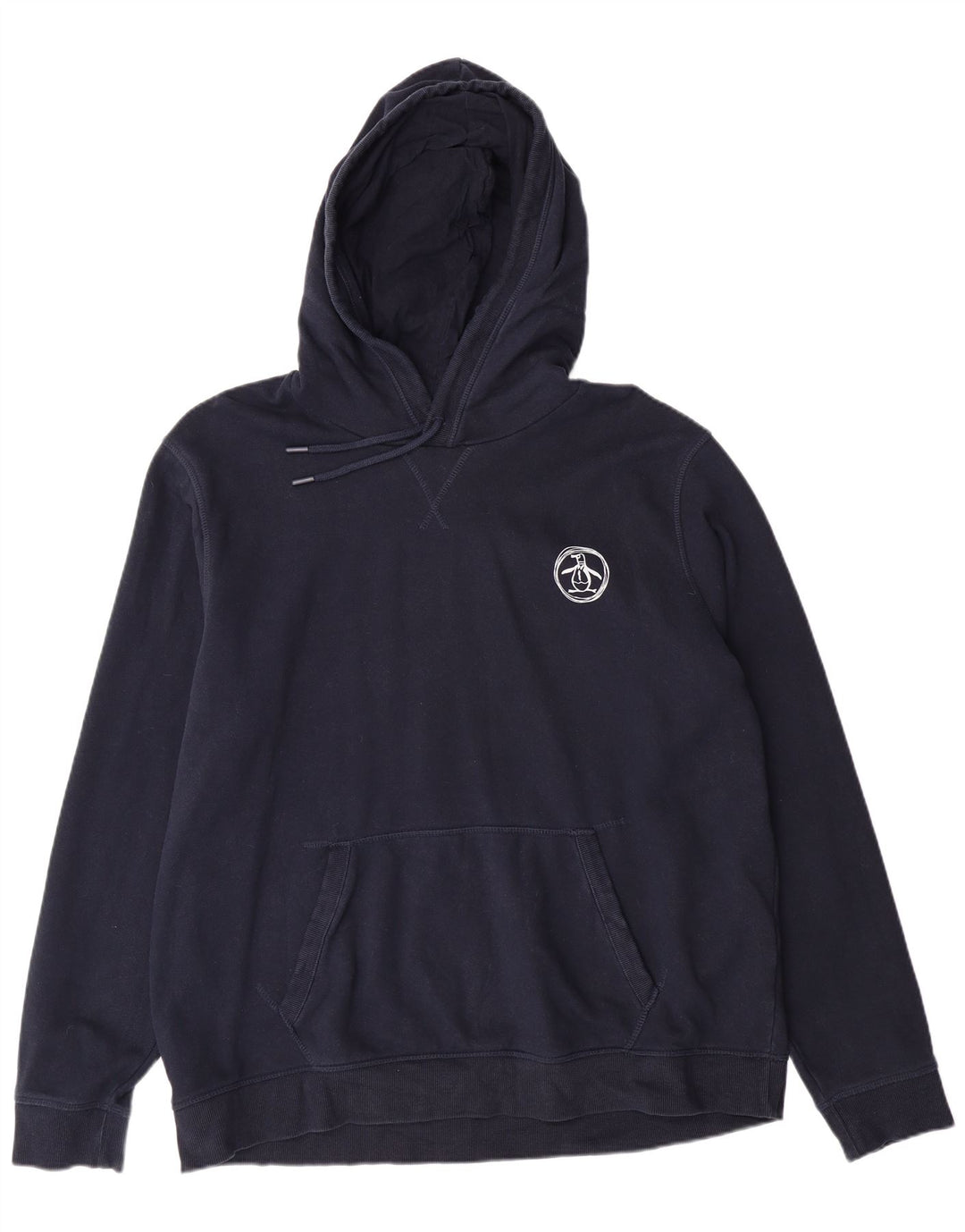 PENGUIN Pull à capuche homme XL bleu marine coton