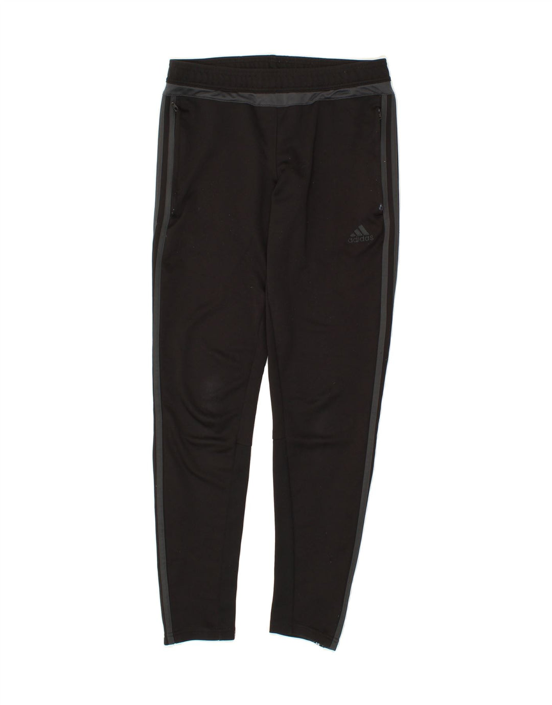 ADIDAS Womens Climacool Tracksuit Trousers UK 8/10 Small Black Polyester Vintage Adidas and Second-Hand Adidas from Messina Hembry 