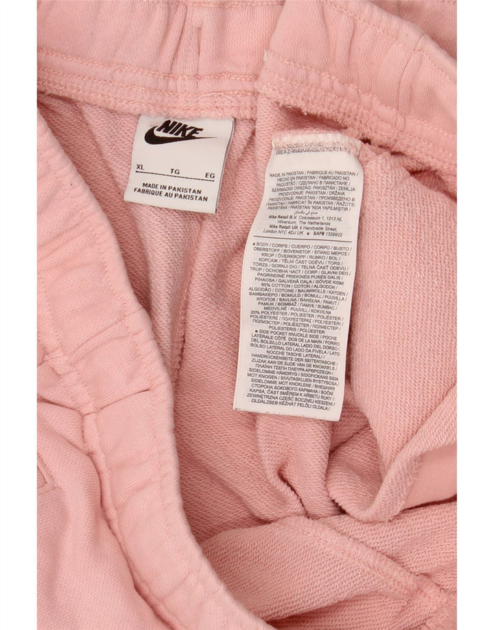 Nike Short de sport graphique pour homme XL en coton rose