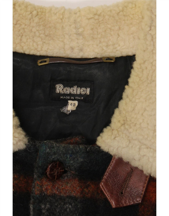 Radici Pardessus Homme IT 48 Medium Carreaux Multicolores